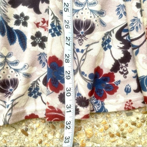 NWOT Boo Hoo Floral Boho Knit Long Sleeve Dress 4 - Picture 7 of 9